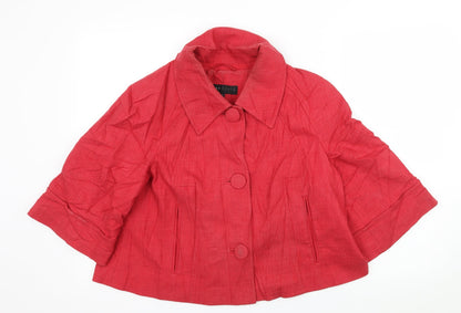 Womens UK Size 16 NEXT Red Jacket