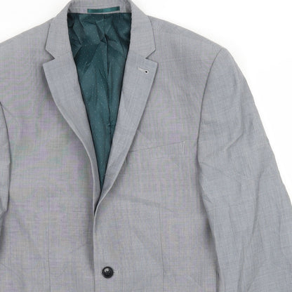Mens UK Size L NEXT Regular Grey Suit Jacket