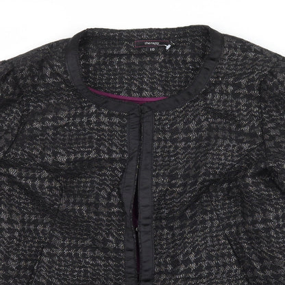 Womens UK Size 10 Therapy Black Jacket