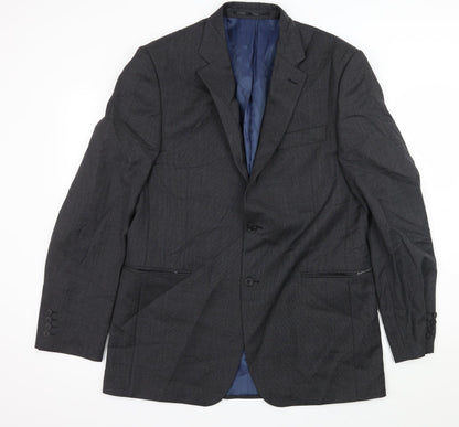 Mens UK Size L John Lewis Regular Grey Suit Jacket