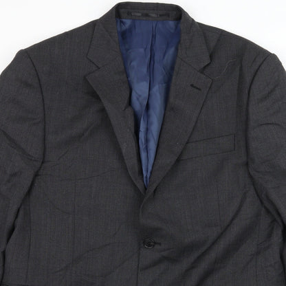 Mens UK Size L John Lewis Regular Grey Suit Jacket