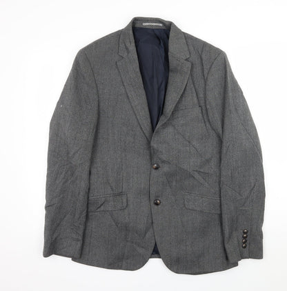 Mens UK Size M Marks and Spencer Regular Grey Suit Jacket