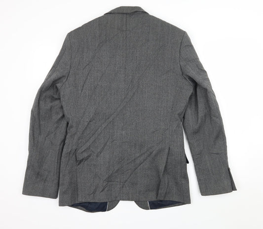 Mens UK Size M Marks and Spencer Regular Grey Suit Jacket