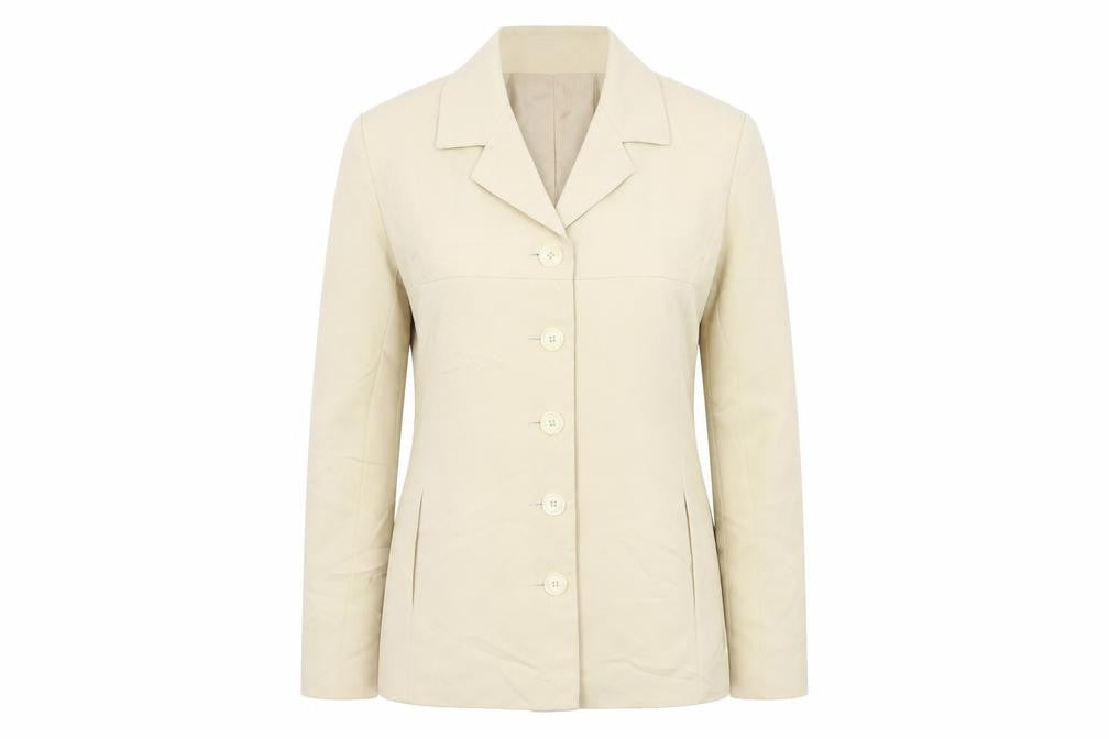 Womens UK Size 10 Oasis Beige Jacket