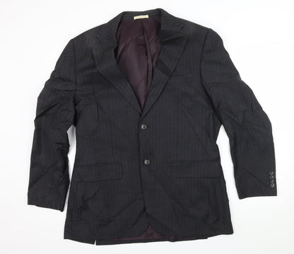 Mens UK Size L Greenwoods Regular Grey Suit Jacket