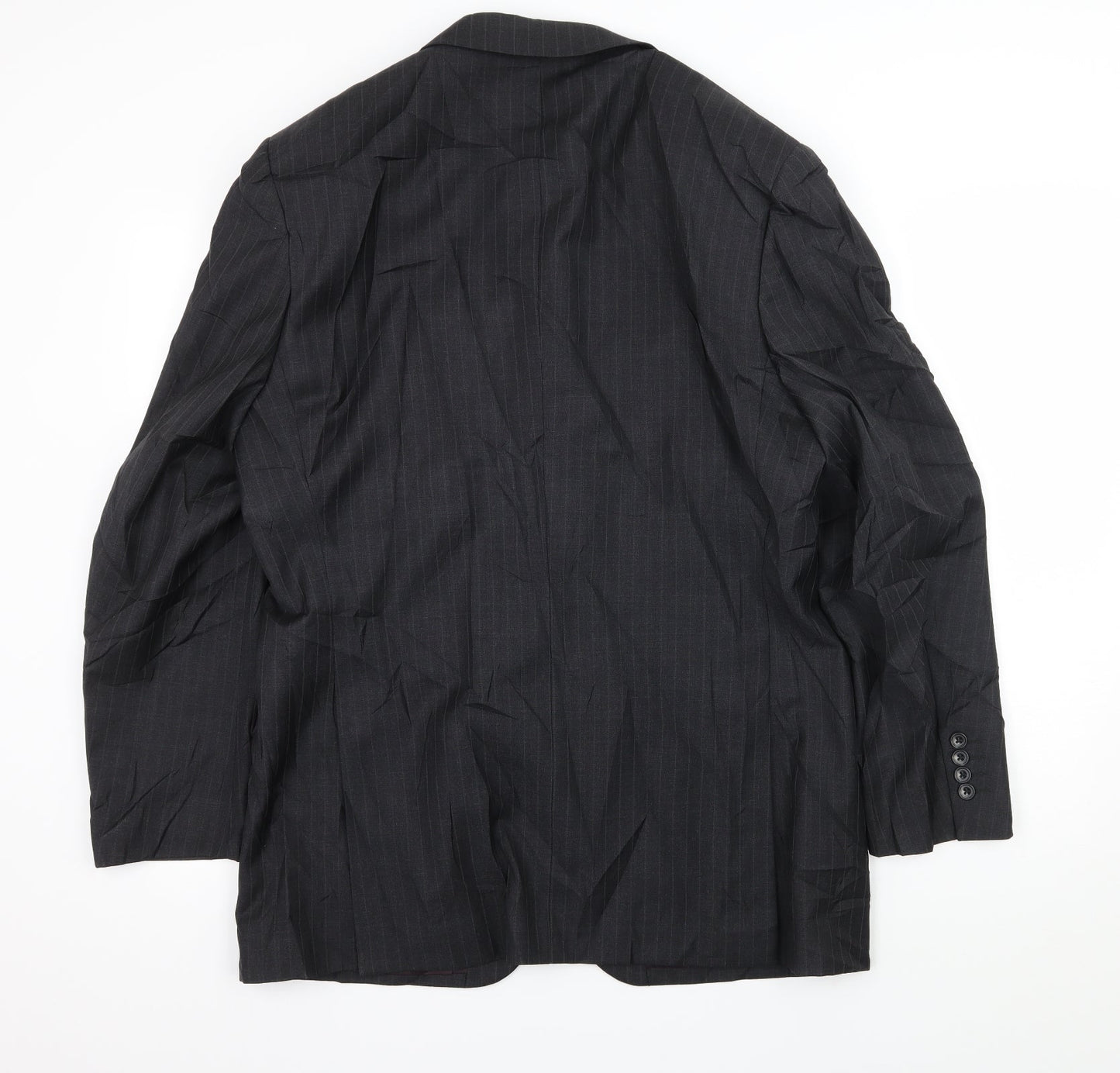 Mens UK Size L Greenwoods Regular Grey Suit Jacket