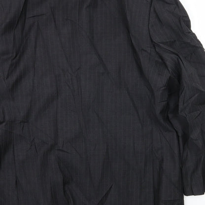 Mens UK Size L Greenwoods Regular Grey Suit Jacket