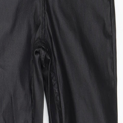 New Look Womens Black   Trousers  Size 8 L24 in