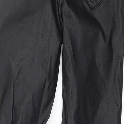 New Look Womens Black   Trousers  Size 8 L24 in
