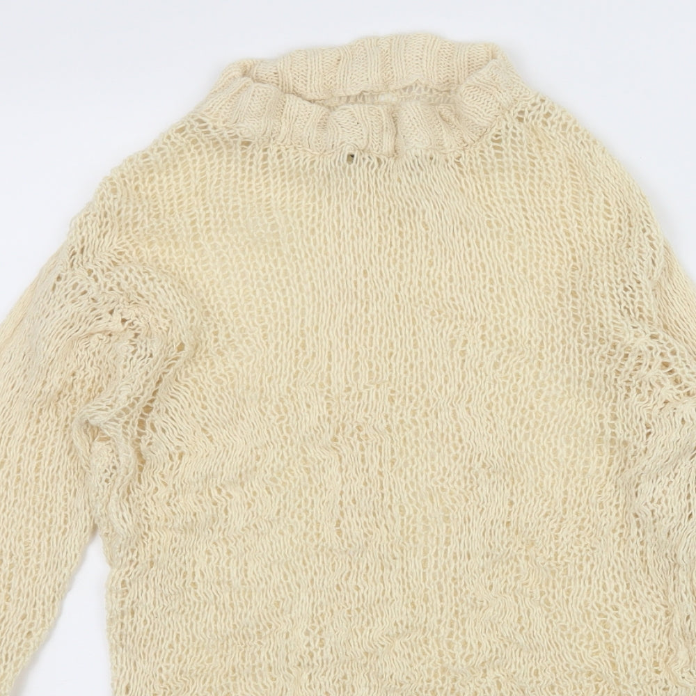 Womens UK Size 8 ASOS Ivory Pullover Jumper