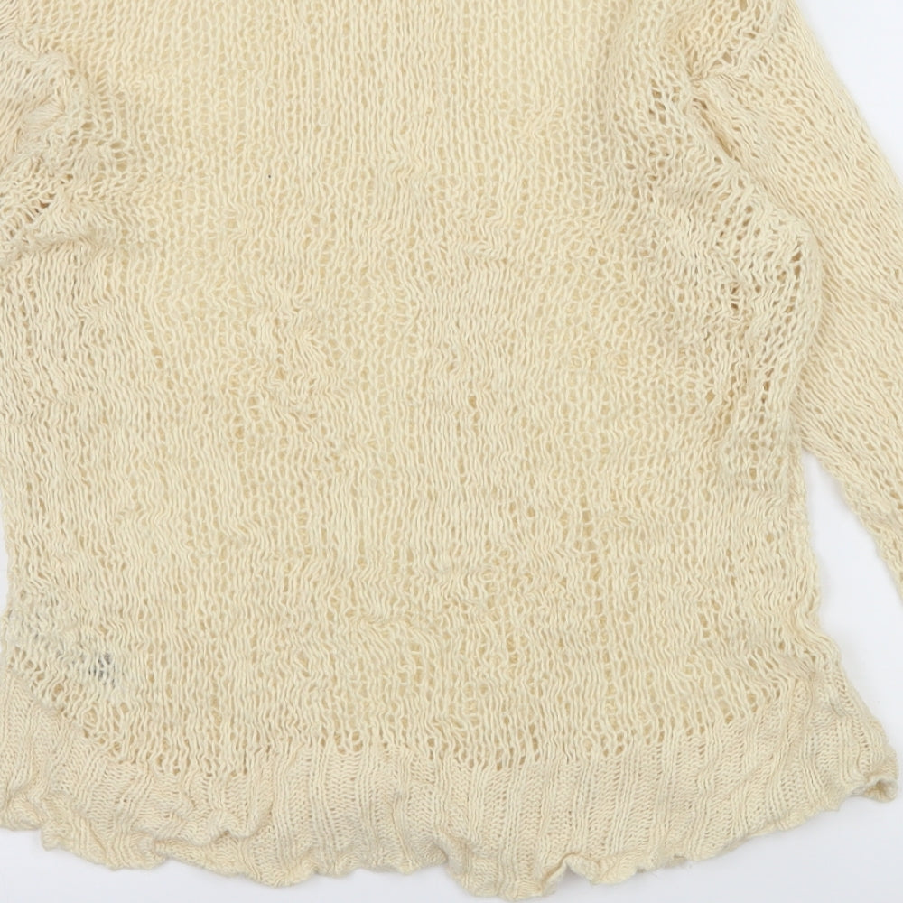 Womens UK Size 8 ASOS Ivory Pullover Jumper
