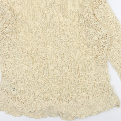 Womens UK Size 8 ASOS Ivory Pullover Jumper