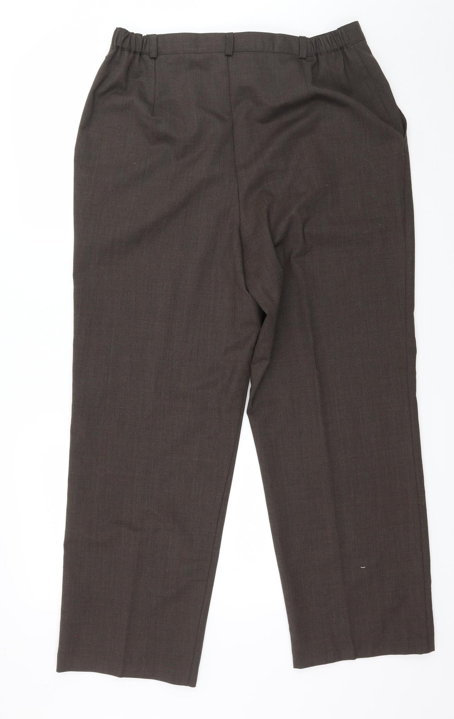 Womens UK Size 16 Country Casuals Regular Fit  Brown Trousers