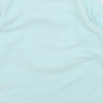 Primark Girls Blue  Fleece Top Pyjama Top Size 8-9 Years  - Unicorn