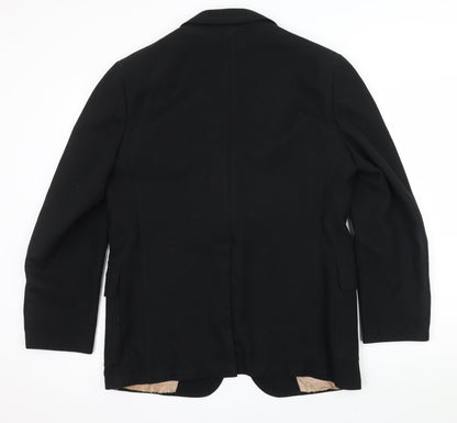 Reid St John Mens Black   Jacket Suit Size L