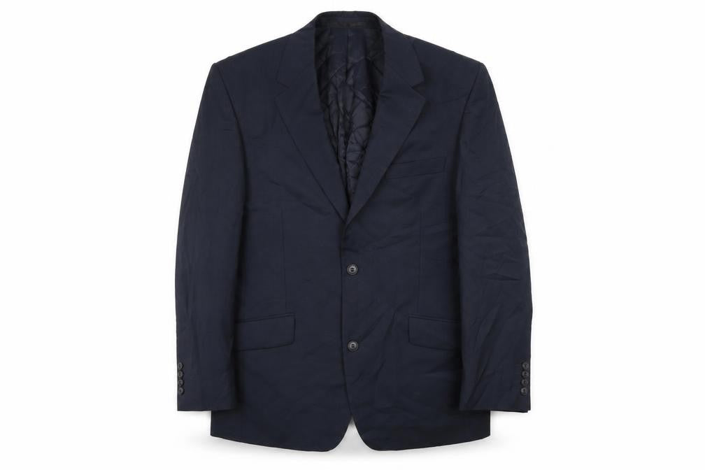 Mens UK Size L Brook Taverner Regular Blue Suit Jacket