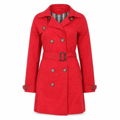 Seven Hill Womens Red   Overcoat Coat Size S
