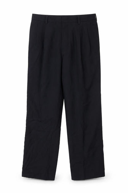 Mens UK Size 36 in Wai Cheng Tailors Regular Fit  Blue Trousers