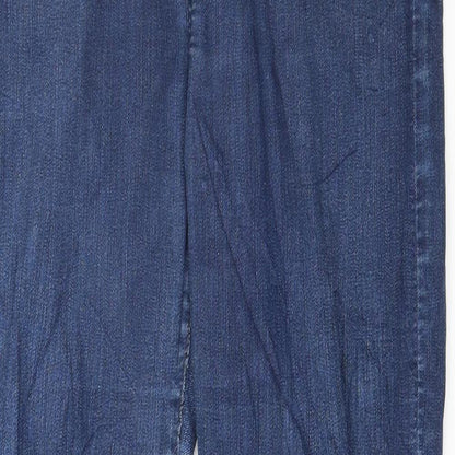 Womens UK Size 8 Marks and Spencer Regular Fit Skinny Blue Jeans