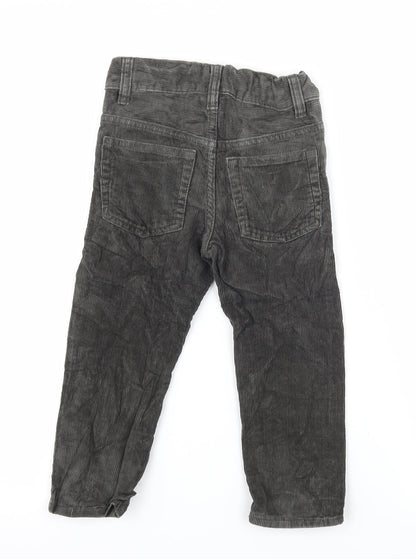 Gap Boys Grey  Corduroy Straight Jeans Size 2 Years