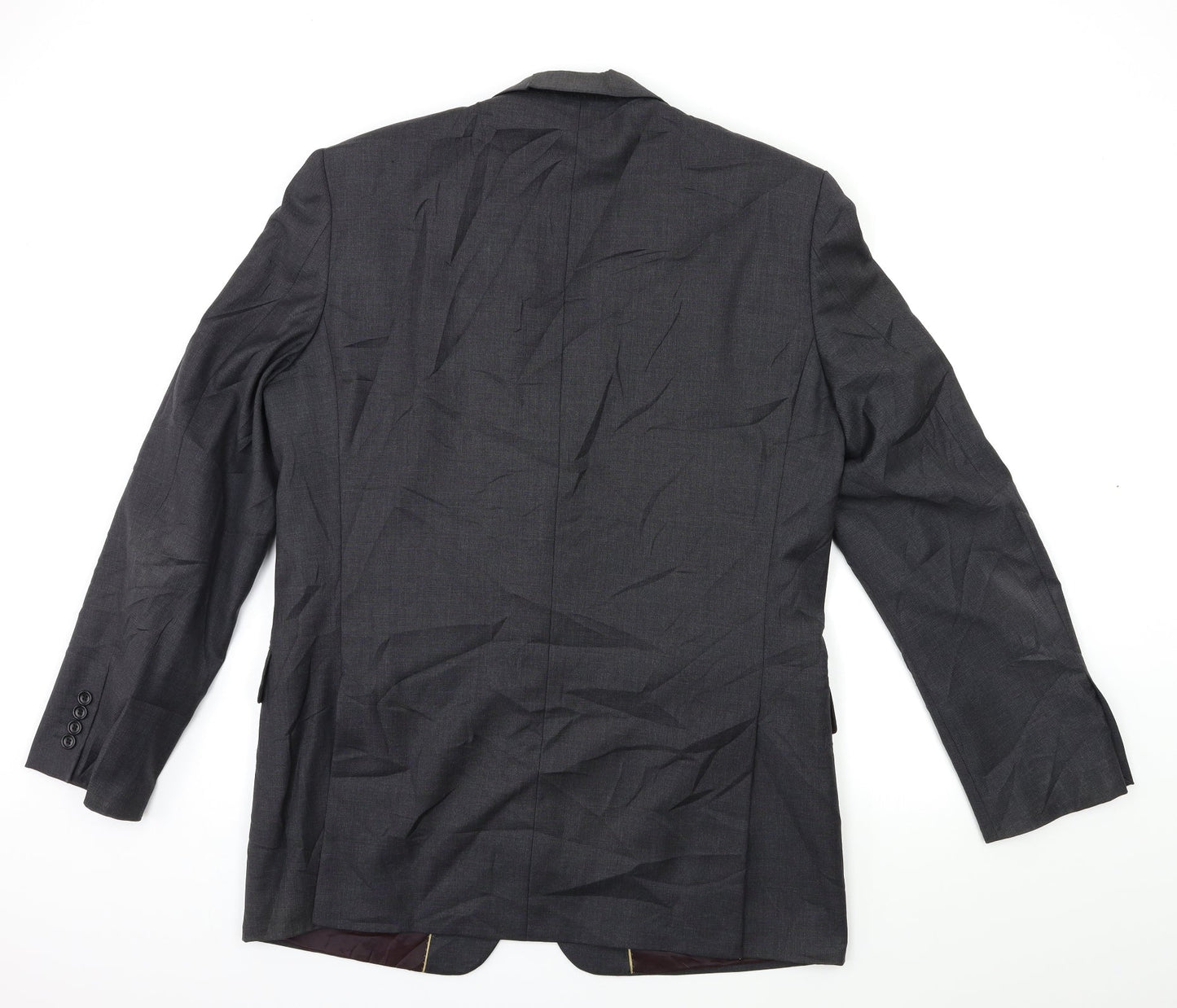 Mens UK Size 42 CHESTER Regular Grey Suit Jacket