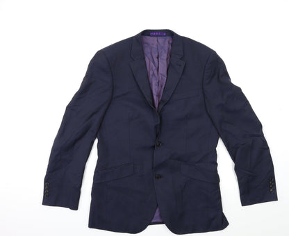 Mens UK Size 36 NEXT Regular Blue Suit Jacket