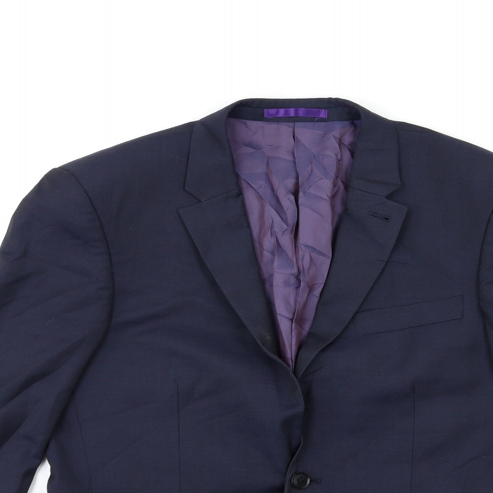 Mens UK Size 36 NEXT Regular Blue Suit Jacket