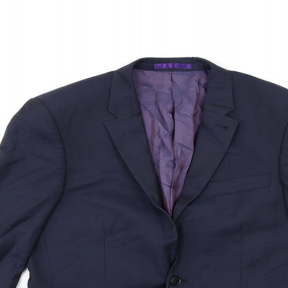 Mens UK Size 36 NEXT Regular Blue Suit Jacket