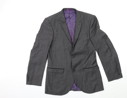 Mens UK Size 36 NEXT Regular Grey Suit Jacket