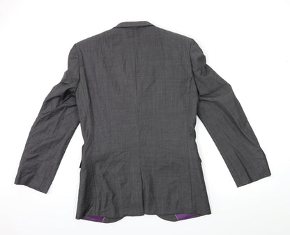 Mens UK Size 36 NEXT Regular Grey Suit Jacket