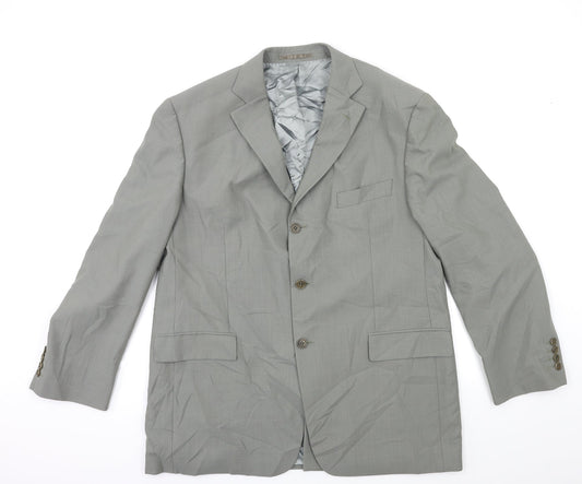 Mens UK Size 44 Marks and Spencer Regular Grey Suit Jacket