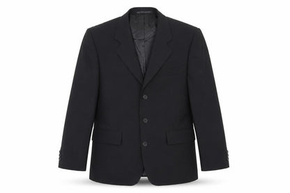 Mens UK Size 38 George Regular Black Suit Jacket