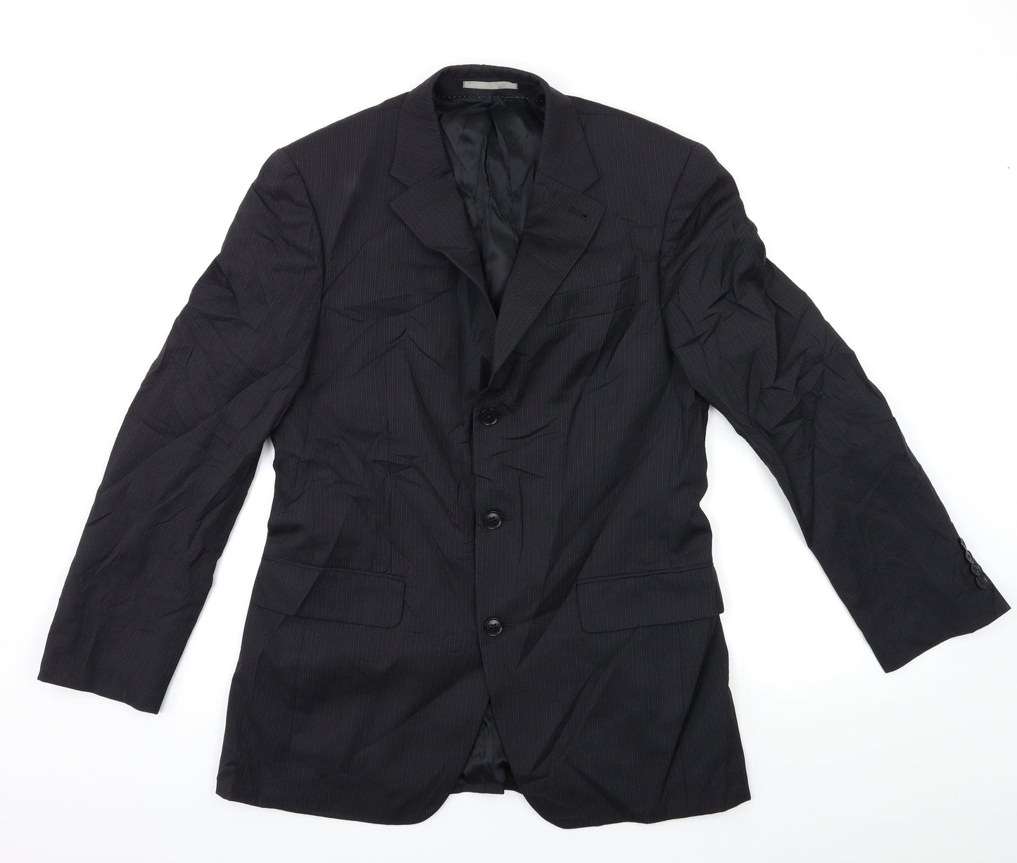Mens UK Size 38 NEXT Regular Black Suit Jacket