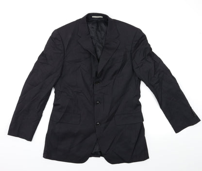 Mens UK Size 38 NEXT Regular Black Suit Jacket