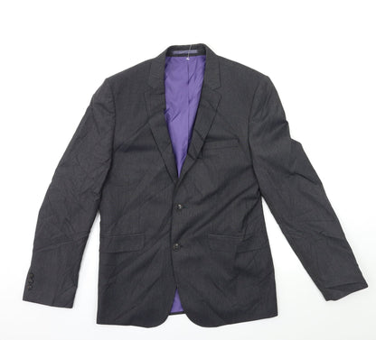 Mens UK Size 38 Marks and Spencer Regular Grey Suit Jacket