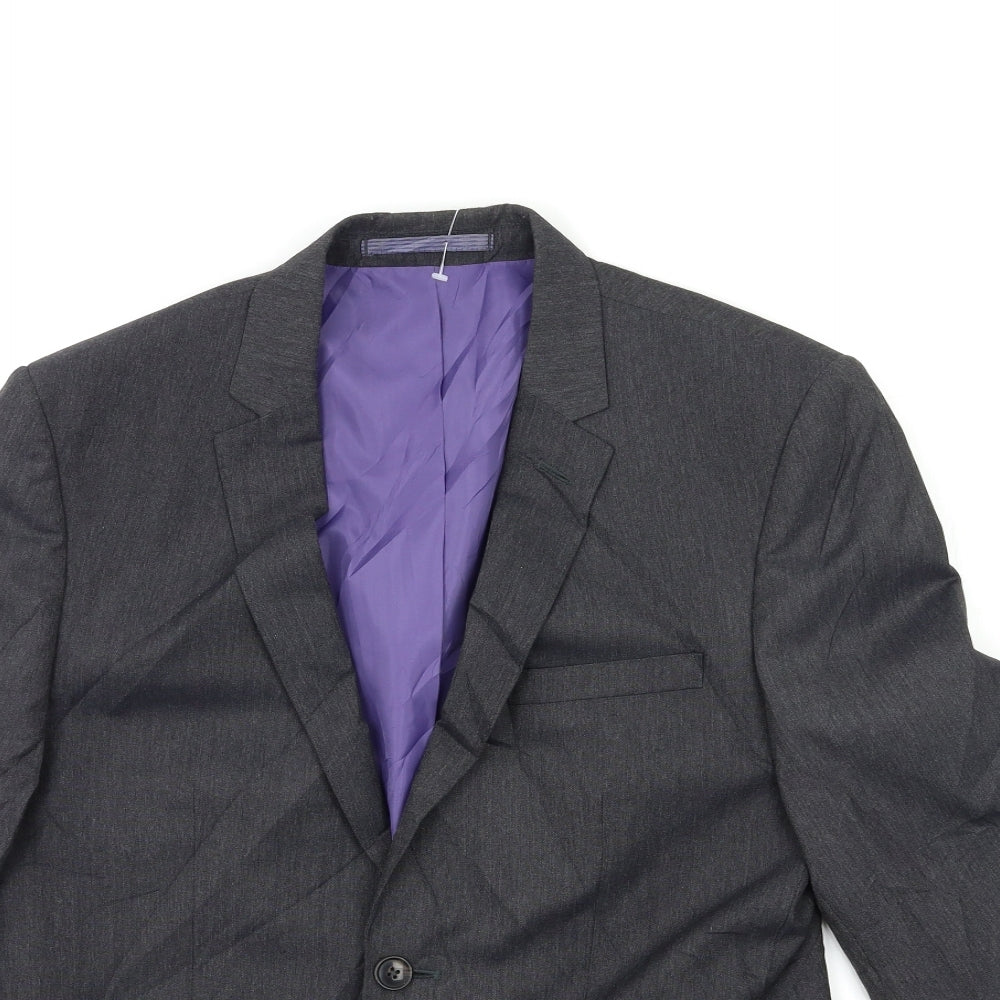 Mens UK Size 38 Marks and Spencer Regular Grey Suit Jacket