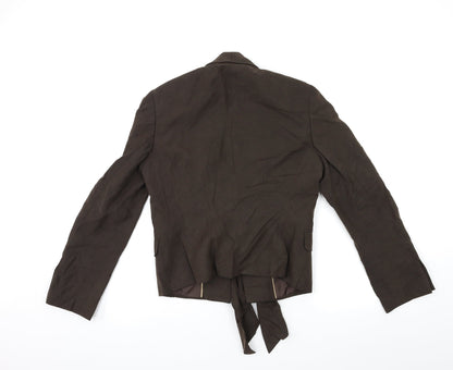 Womens UK Size 10 Per Una Brown Jacket