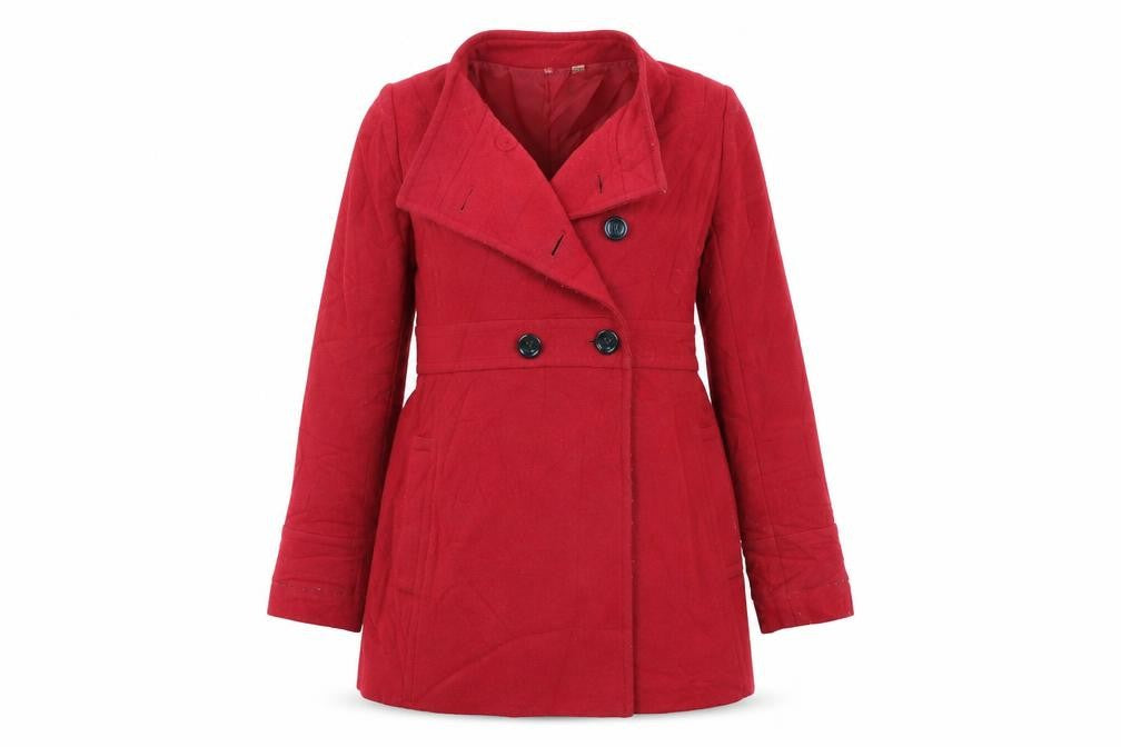 Uniqlo Womens Red    Coat Size S