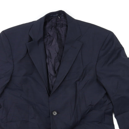 Mens UK Size 40 Linea Regular Blue Suit Jacket