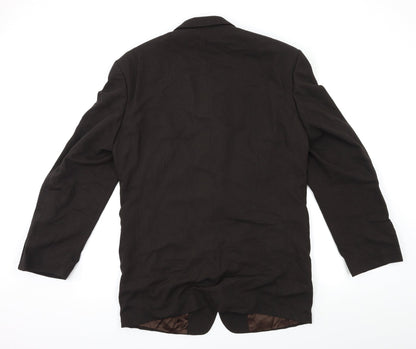 Mens UK Size 42 Preworn Regular Brown Suit Jacket