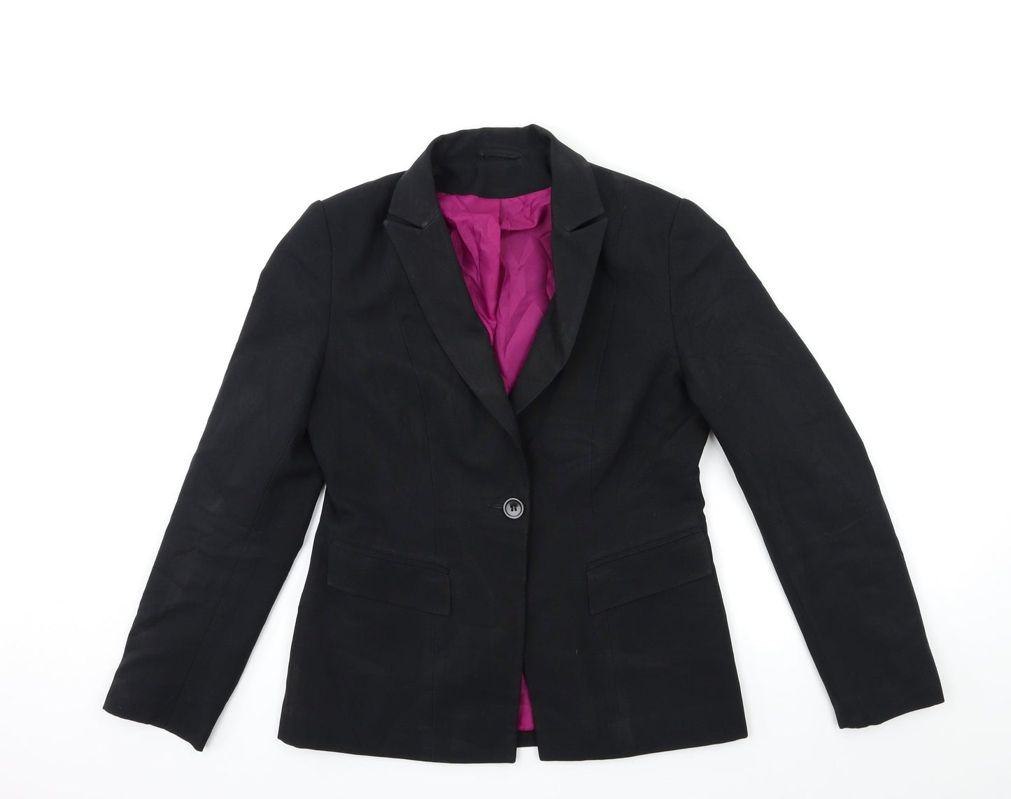 Topshop Womens Black   Jacket Blazer Size 10