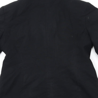 Topshop Womens Black   Jacket Blazer Size 10