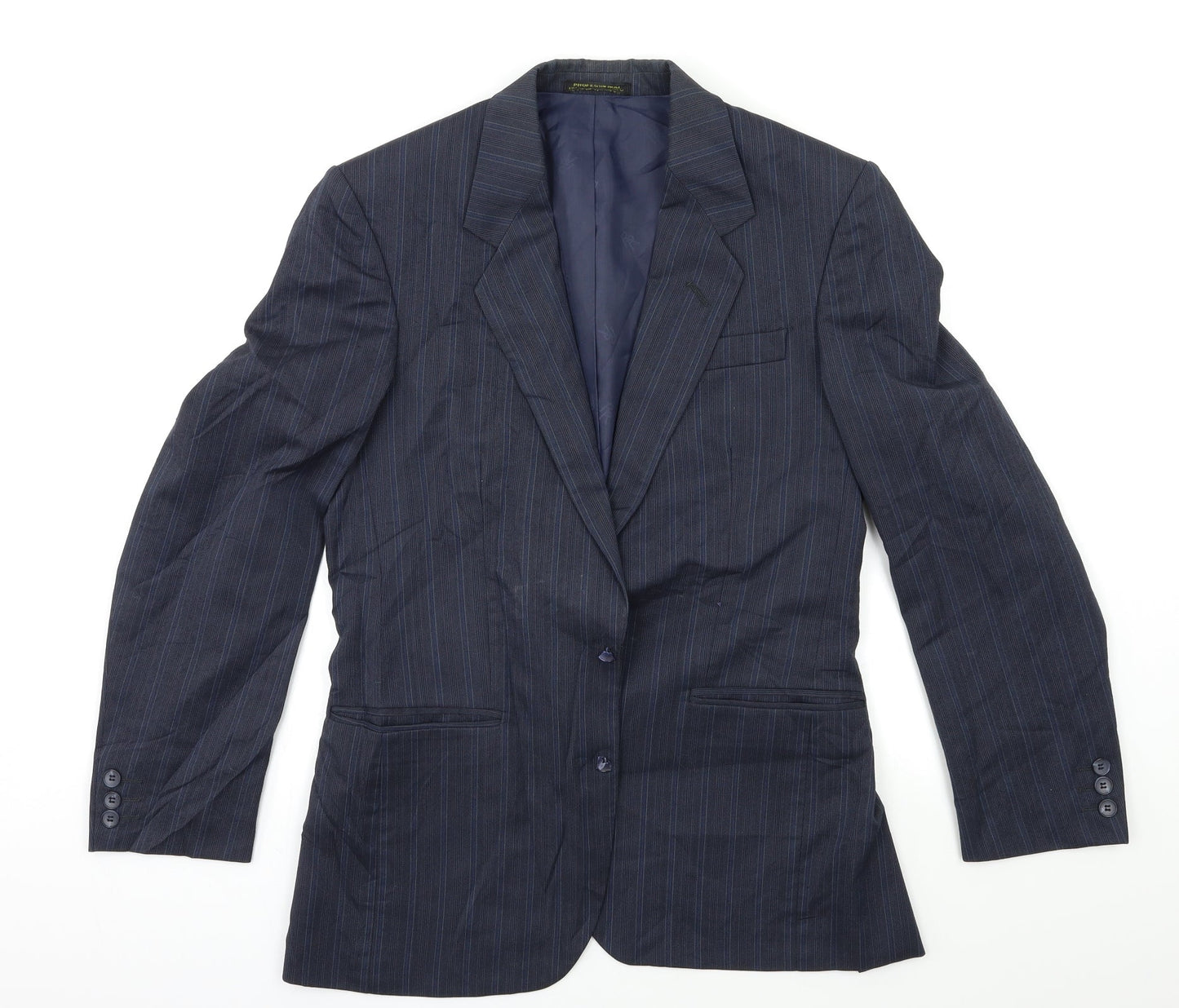 Mens UK Size 36 Preworn Regular Blue Suit Jacket