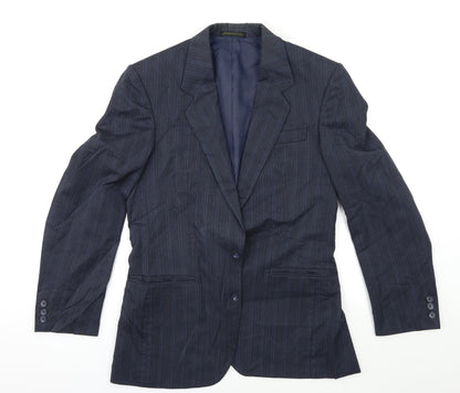 Mens UK Size 36 Preworn Regular Blue Suit Jacket