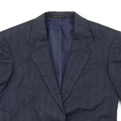 Mens UK Size 36 Preworn Regular Blue Suit Jacket