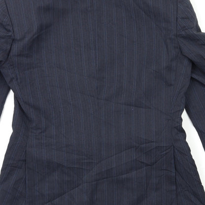 Mens UK Size 36 Preworn Regular Blue Suit Jacket