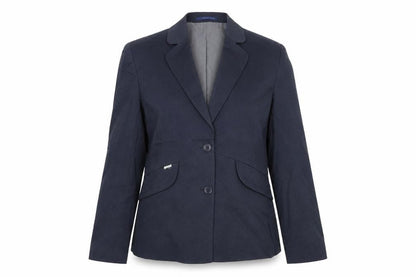 ICONA Womens Blue   Jacket Suit Jacket Size 14