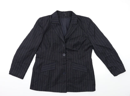 Womens UK Size 18 essence Regular Blue Suit Jacket