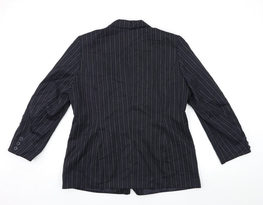 Womens UK Size 18 essence Regular Blue Suit Jacket