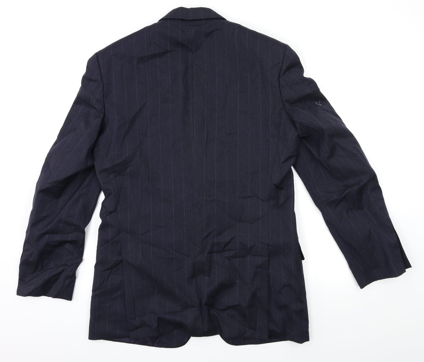 Mens UK Size 38 Preworn Regular Blue Suit Jacket
